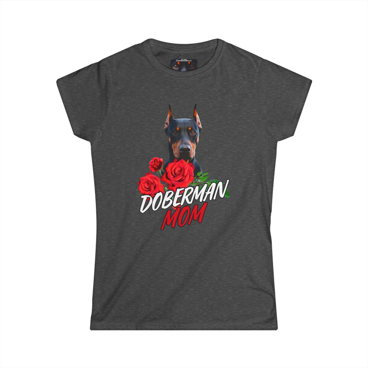 Doberman 4 Women's Softstyle Tee