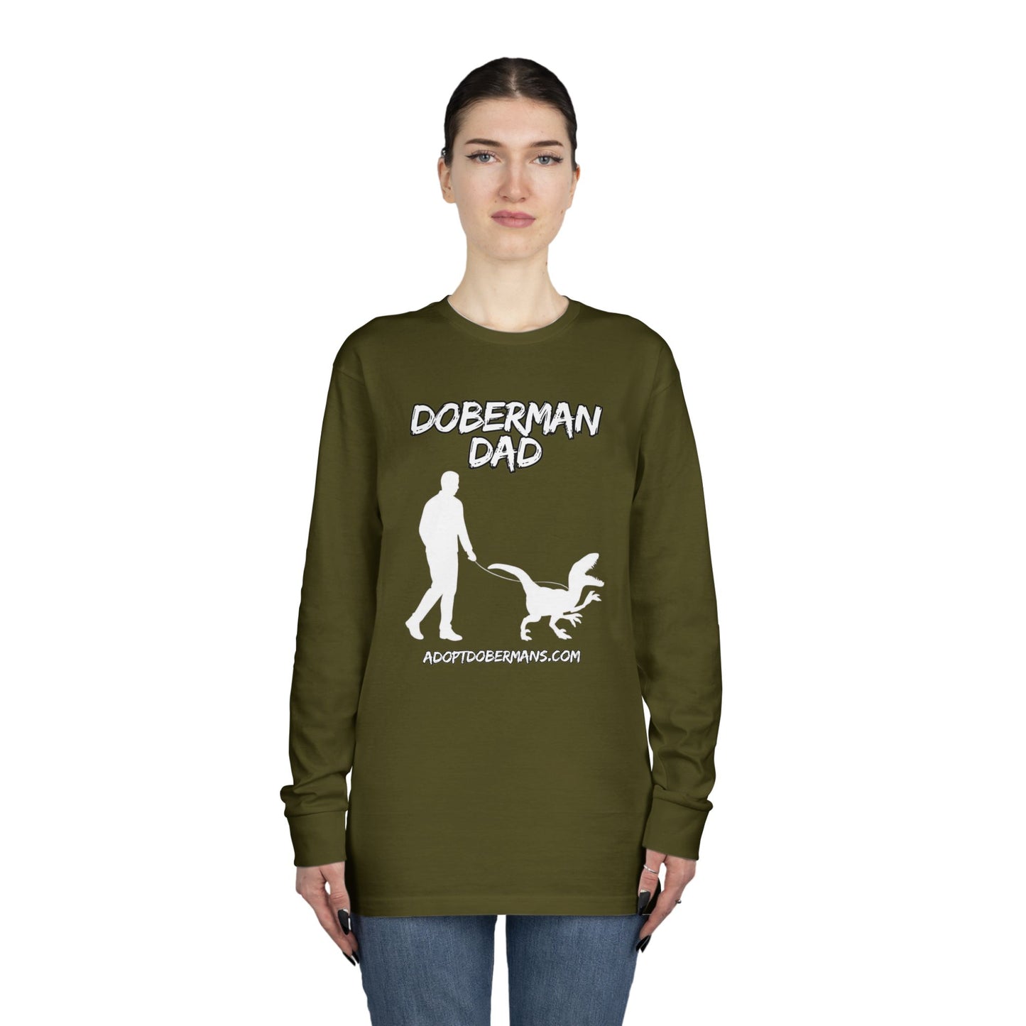 Adopt Dad 11 | Long Sleeve Crewneck Tee