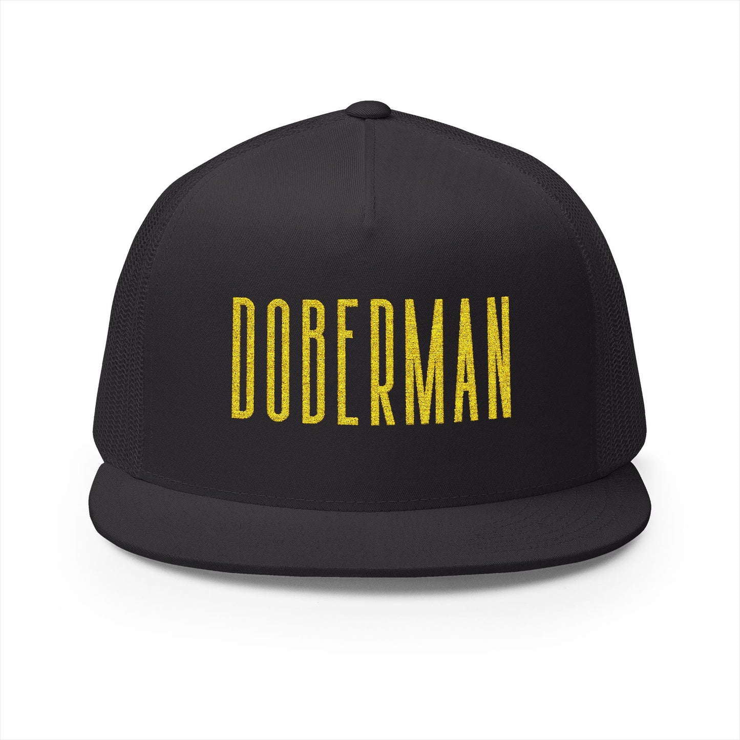 Doberman 4 Panel Trucker Cap