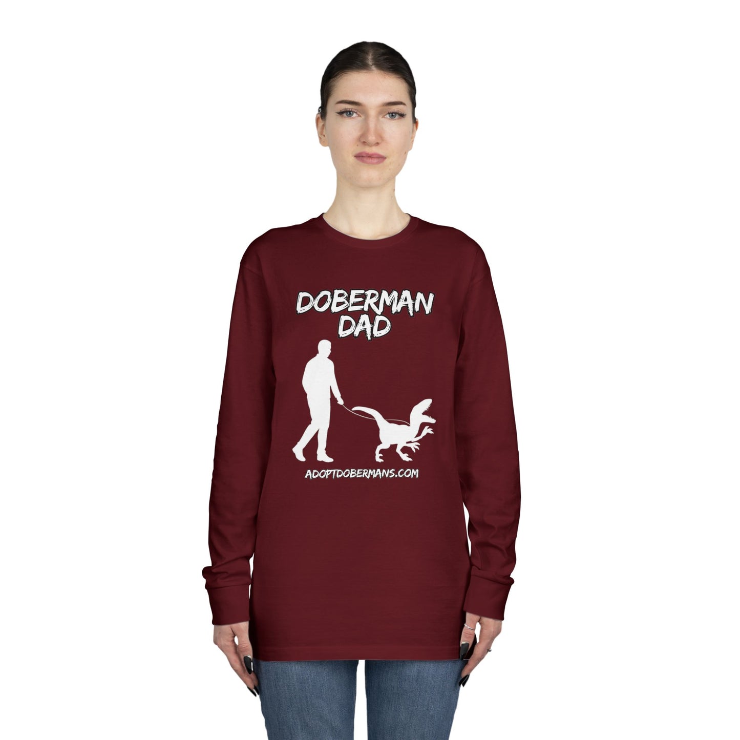Adopt Dad 11 | Long Sleeve Crewneck Tee