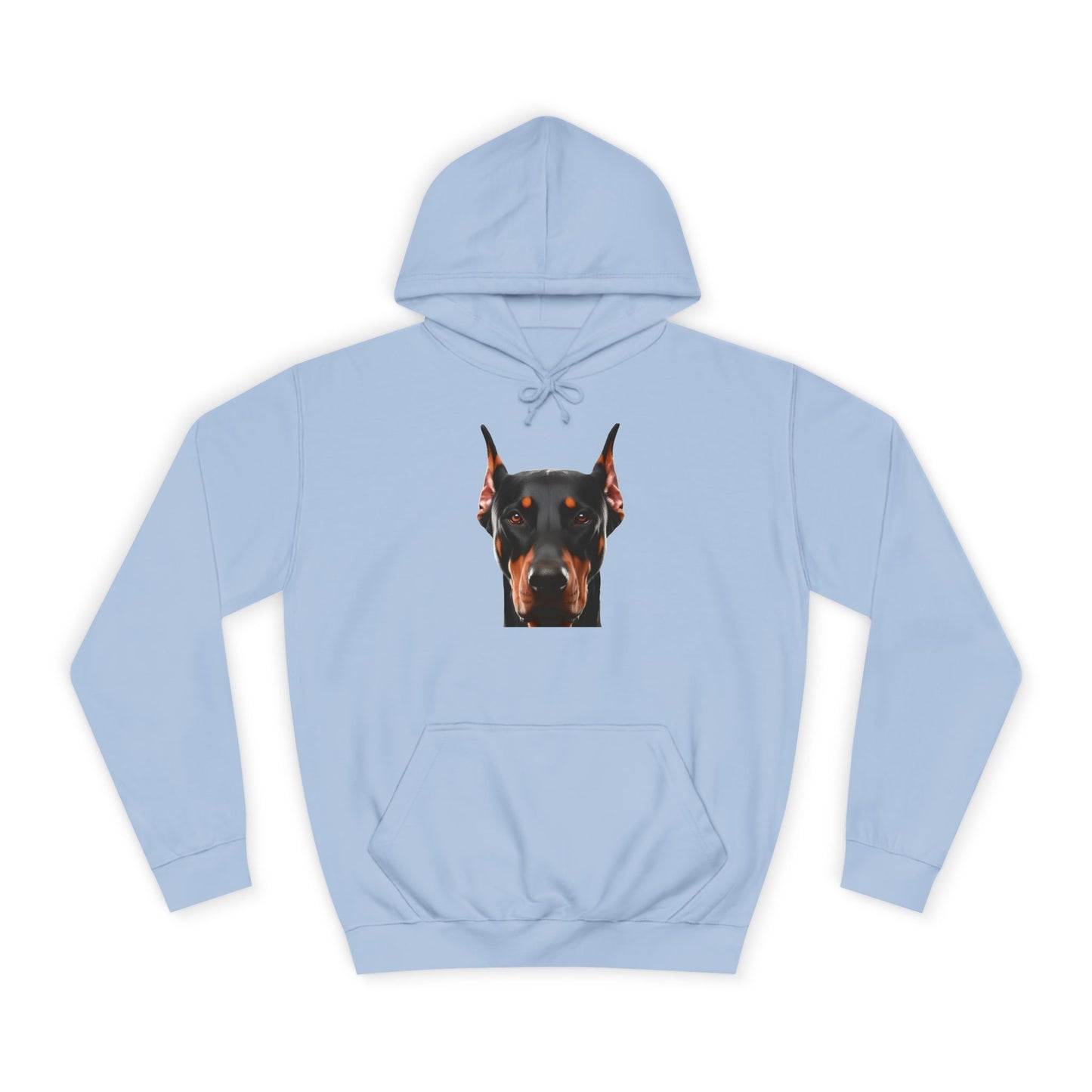 Doberman 1 Unisex College Hoodie