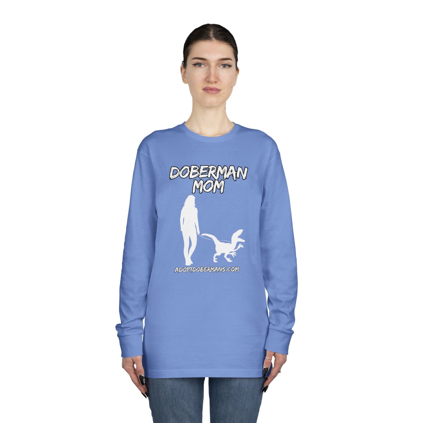 Adopt Mom 11 | Long Sleeve Crewneck Tee