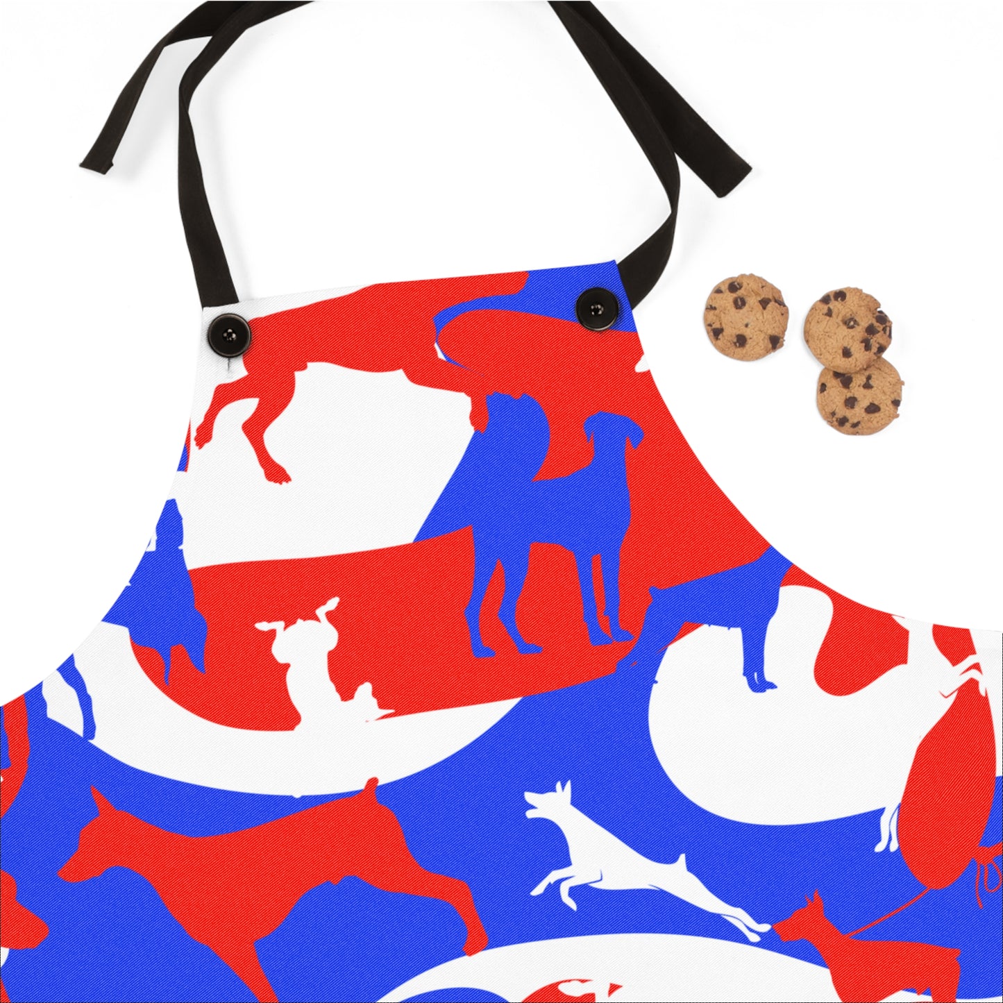 Doberman Camo Pattern 7 Apron (AOP)