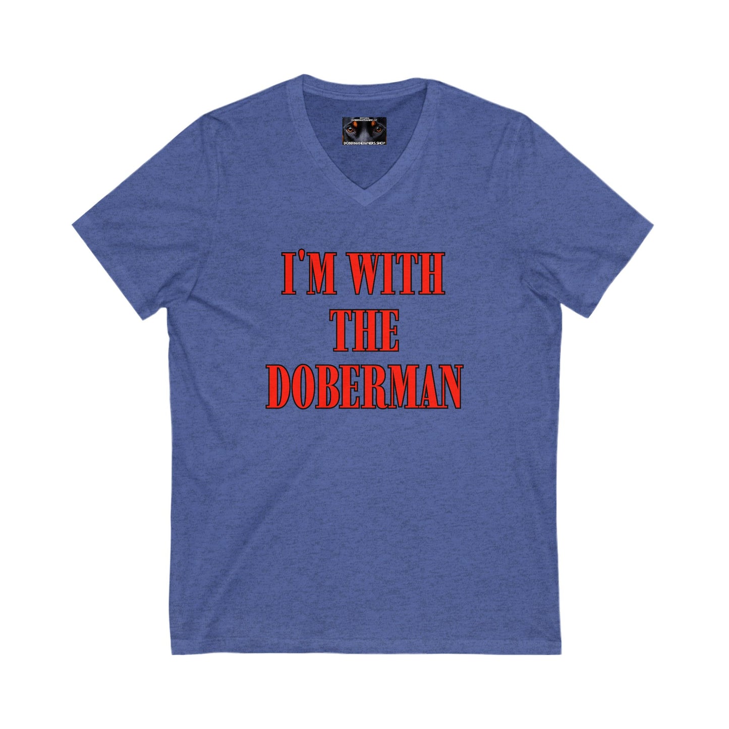 Owners 5 Private Label Unisex Jersey Short Sleeve V-Neck Tee