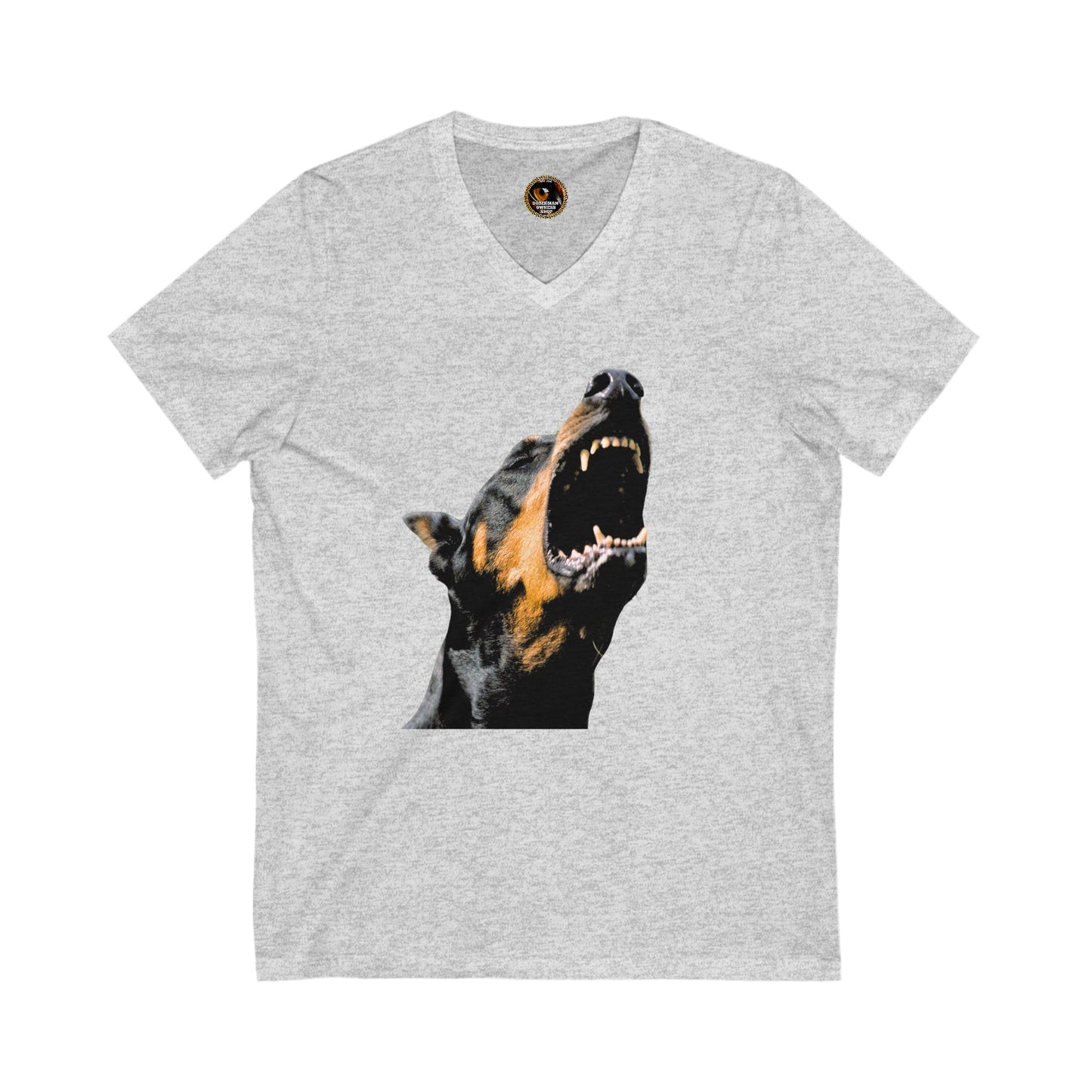DTT 15 Private Label Unisex Jersey Short Sleeve V-Neck Tee