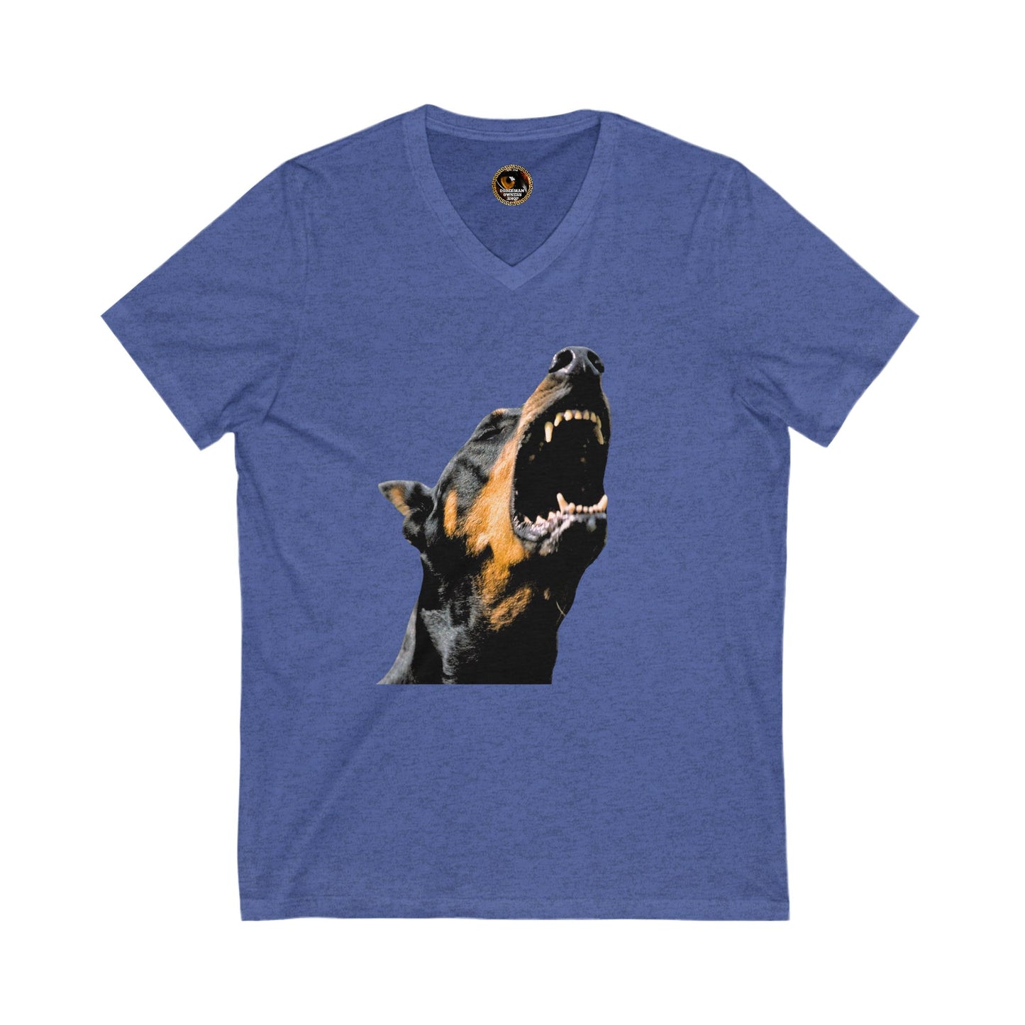 DTT 15 Private Label Unisex Jersey Short Sleeve V-Neck Tee