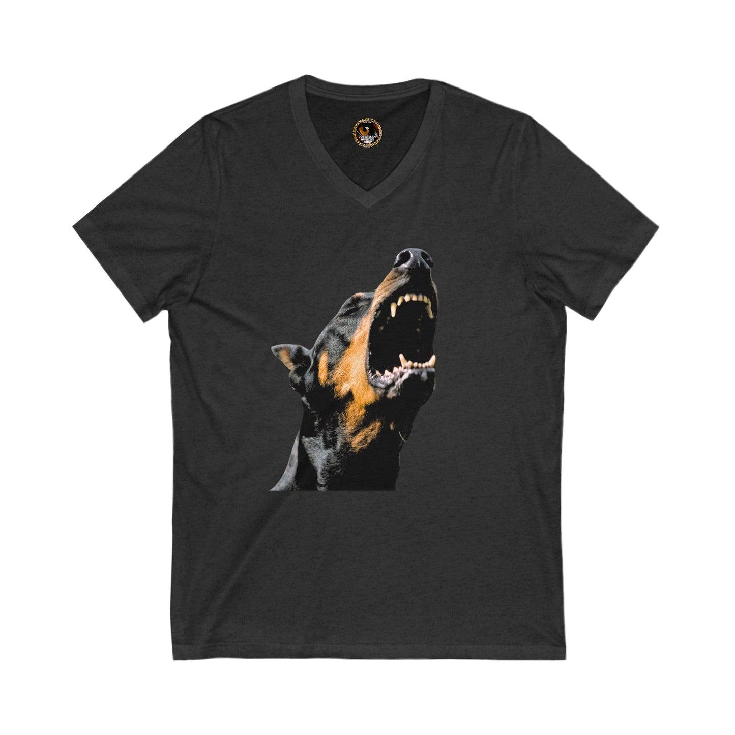 DTT 15 Private Label Unisex Jersey Short Sleeve V-Neck Tee