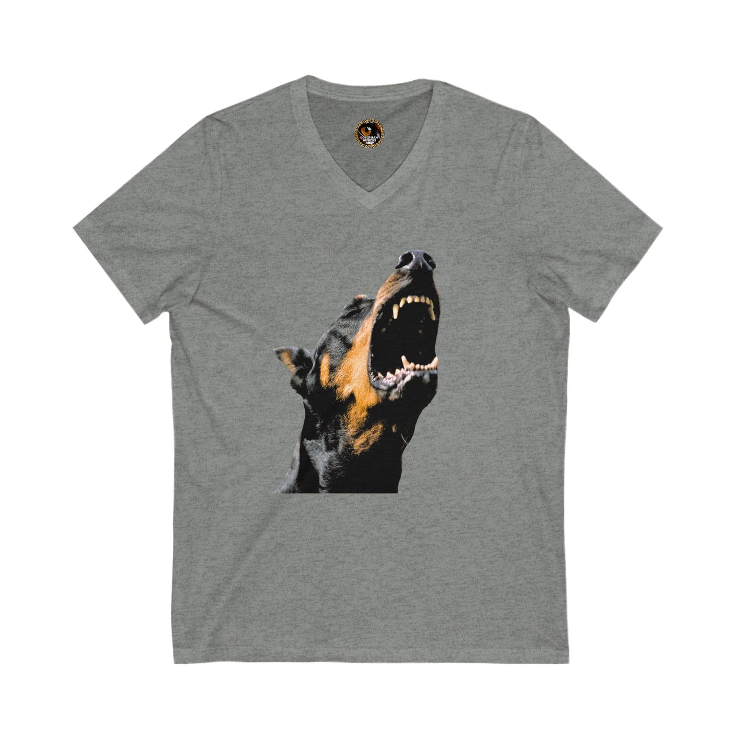 DTT 15 Private Label Unisex Jersey Short Sleeve V-Neck Tee
