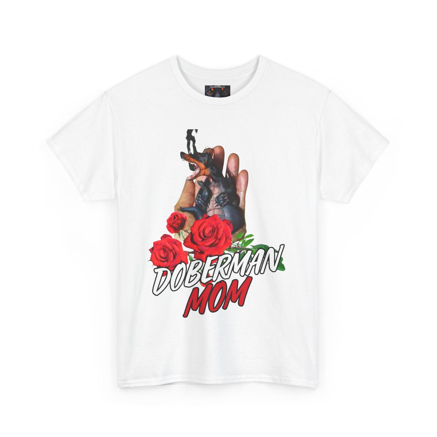 Dragon Mom Roses 10 Private Lable Unisex Heavy Cotton Tee