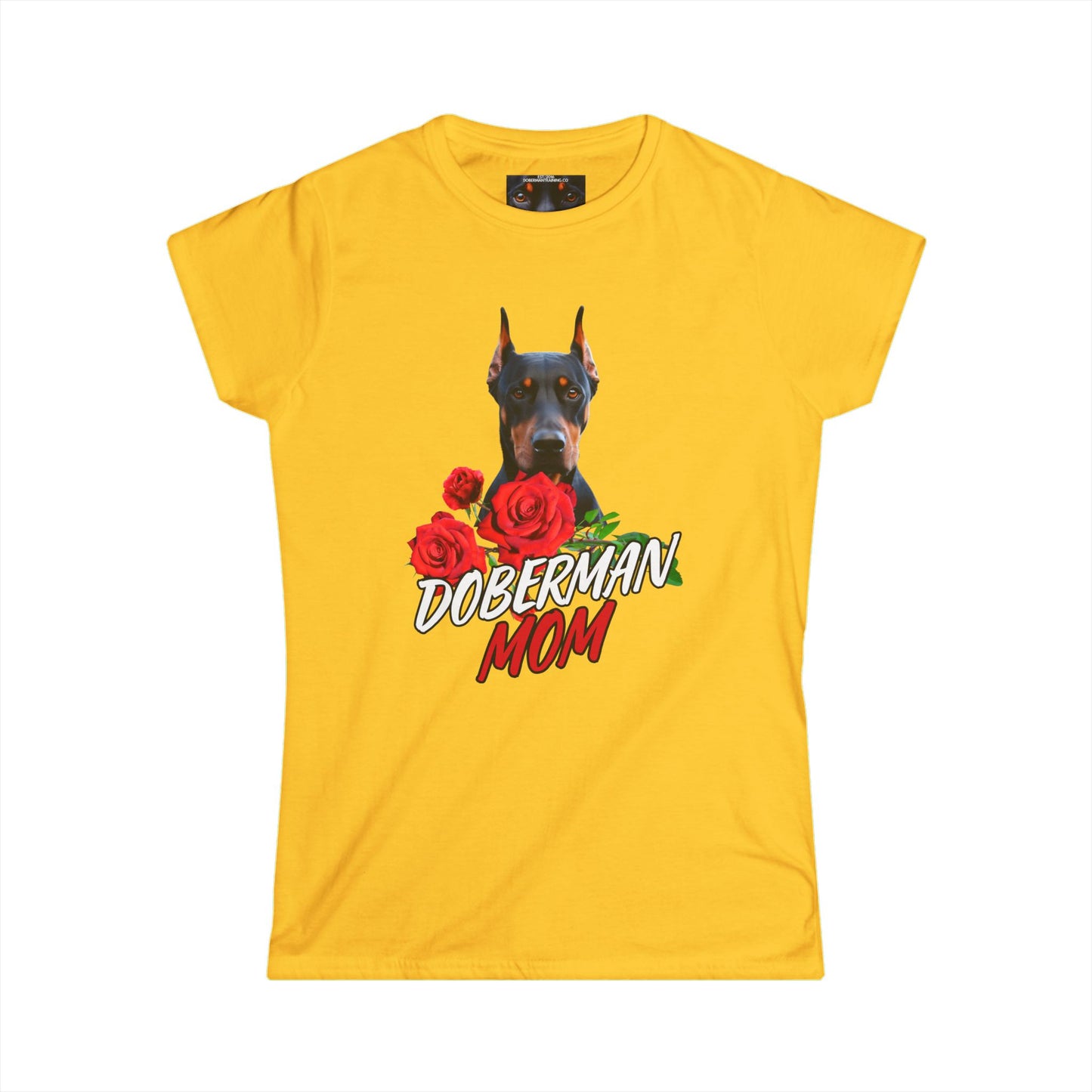 Doberman 4 Women's Softstyle Tee