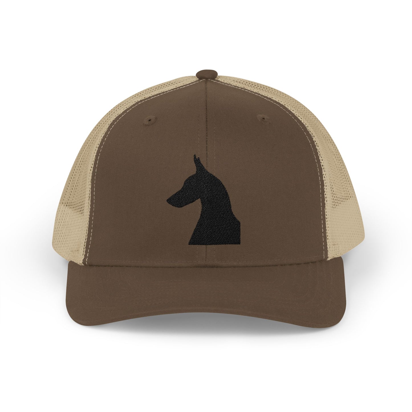 Doberman 5 Silhouette Snapback Trucker Cap
