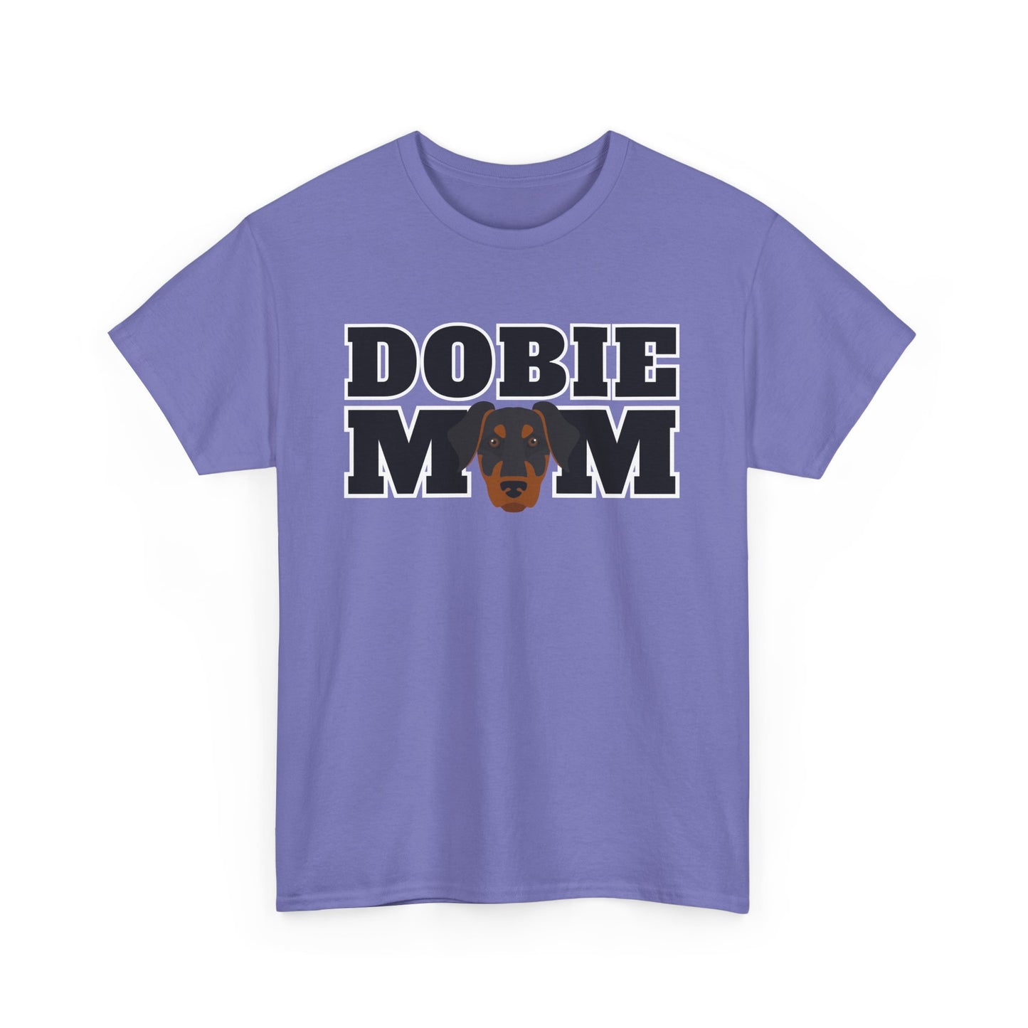 Dobie Mom 03 2025 Unisex Heavy Cotton Tee