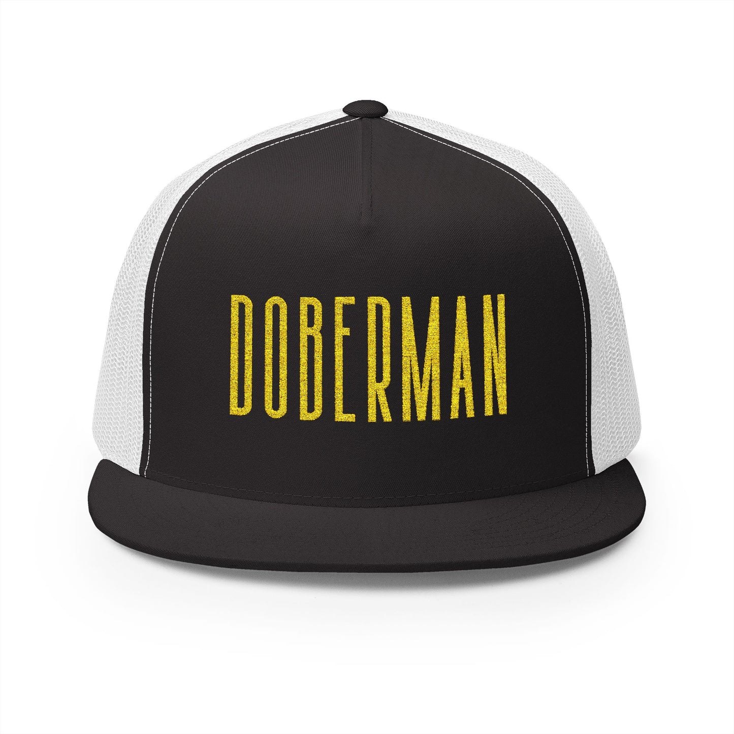 Doberman 4 Panel Trucker Cap