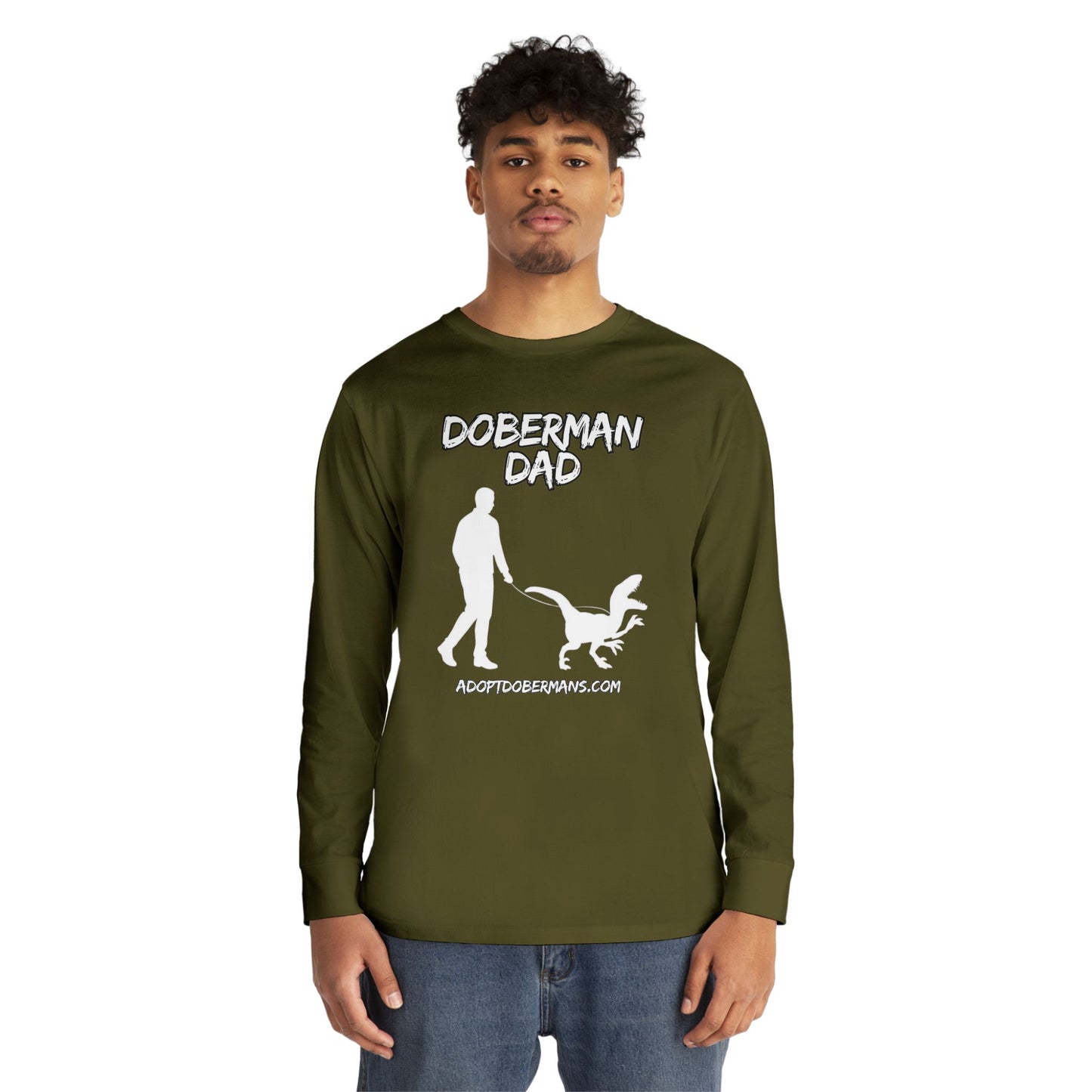 Adopt Dad 11 | Long Sleeve Crewneck Tee