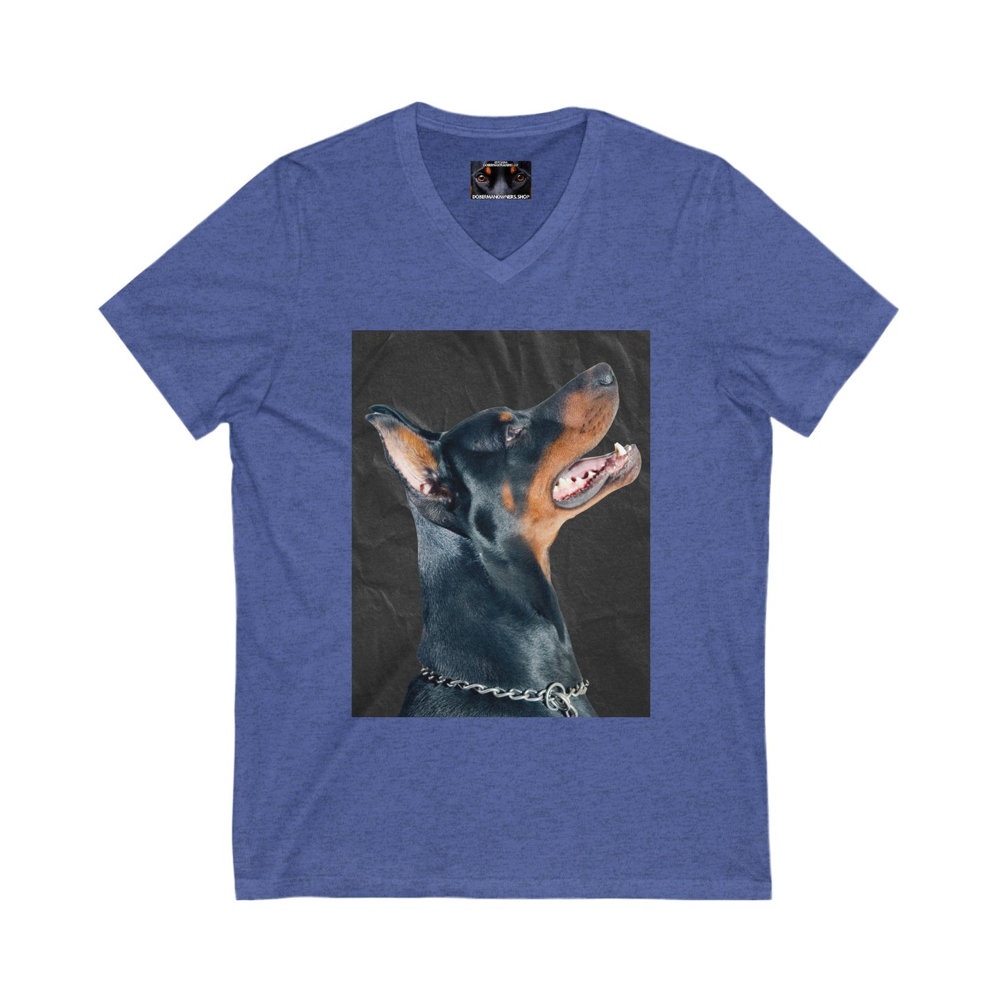 The Sit Private Label Unisex Jersey Short Sleeve V-Neck Tee