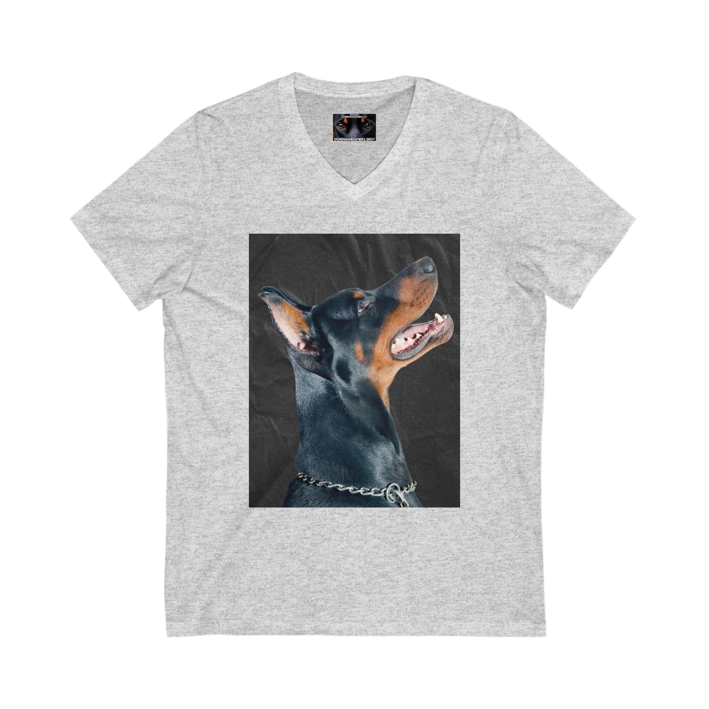 The Sit Private Label Unisex Jersey Short Sleeve V-Neck Tee