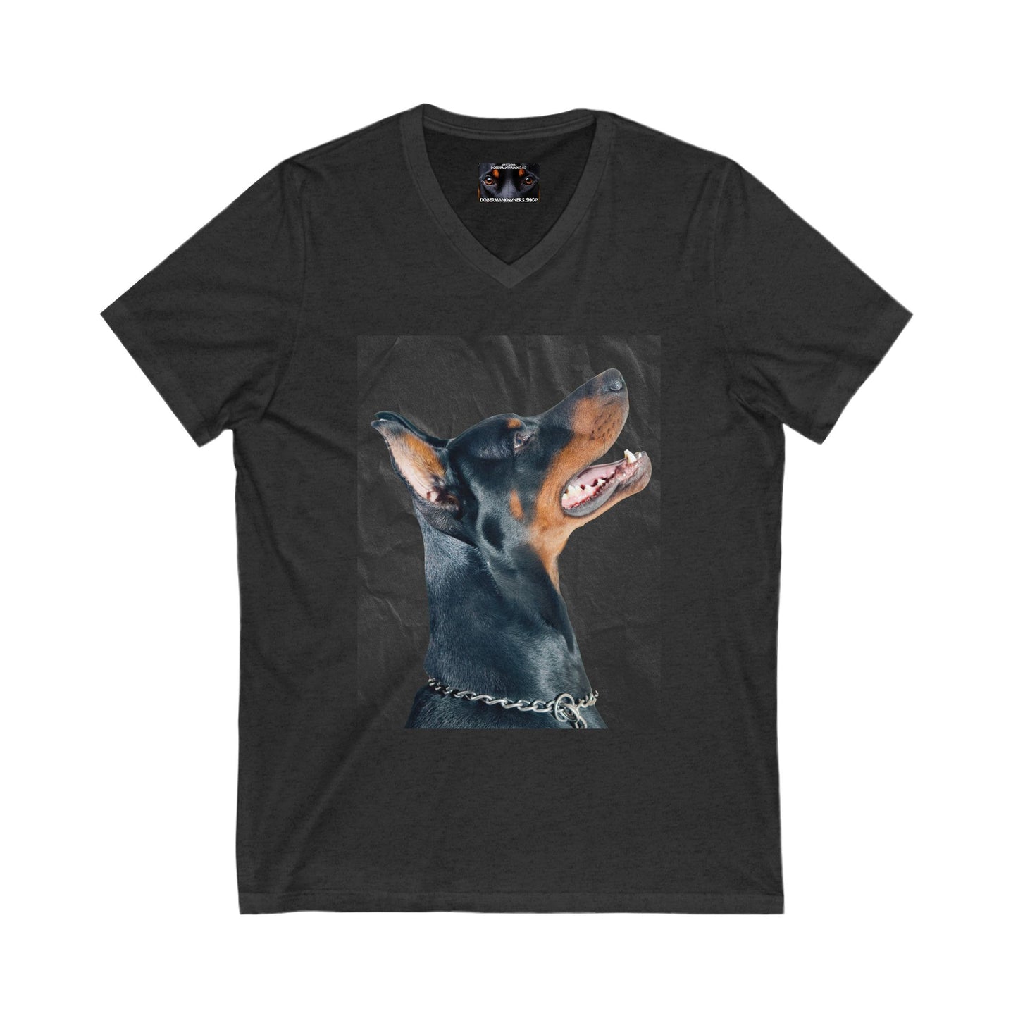 The Sit Private Label Unisex Jersey Short Sleeve V-Neck Tee