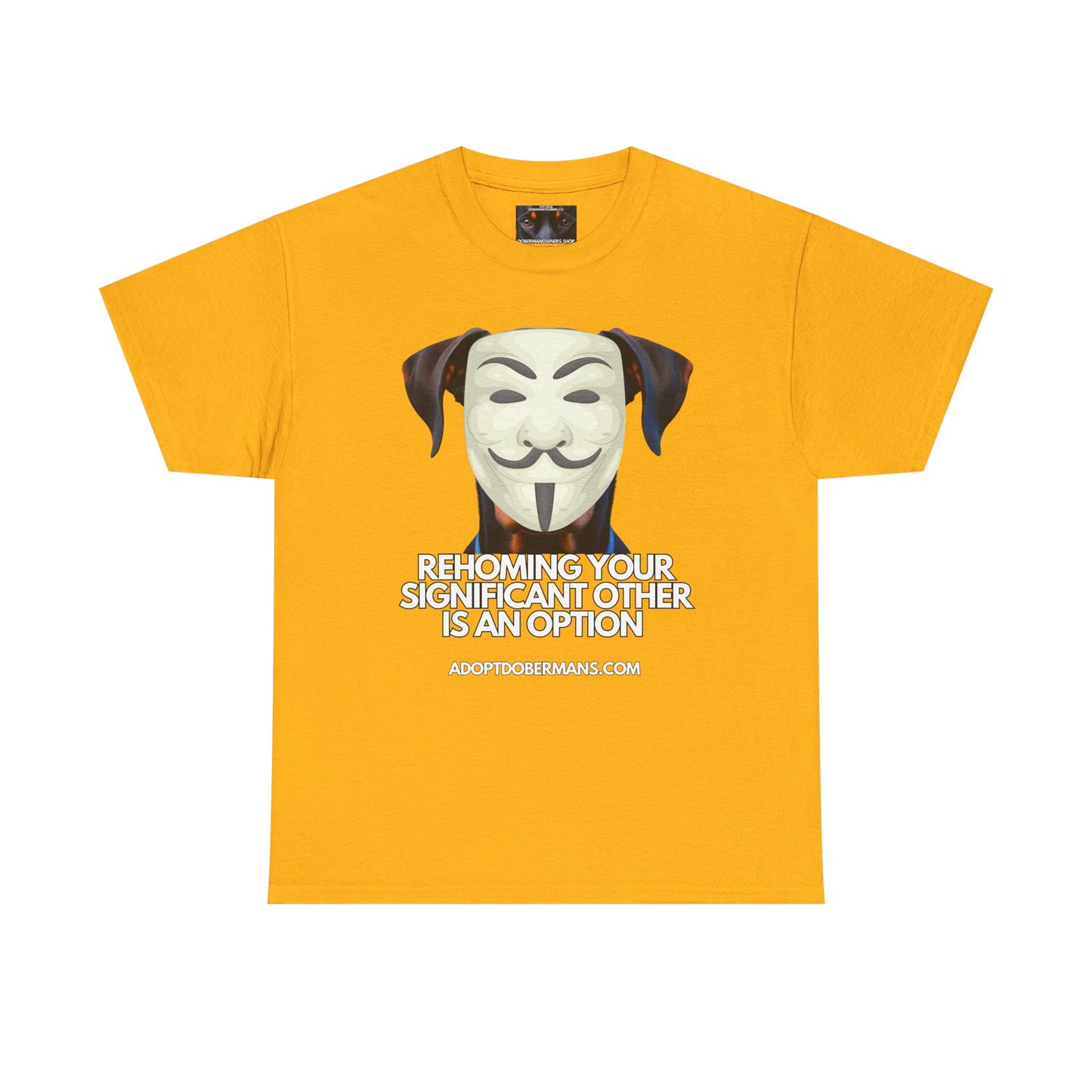 Adopt R1 Private Lable Unisex Heavy Cotton Tee
