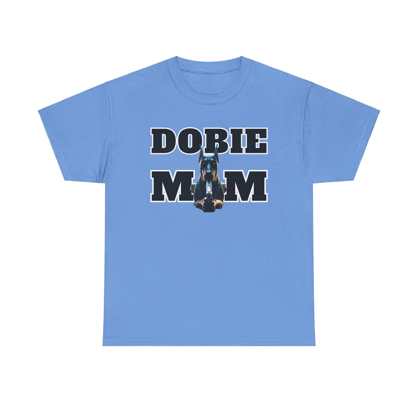Dobie Mom 06 2025 Unisex Heavy Cotton Tee