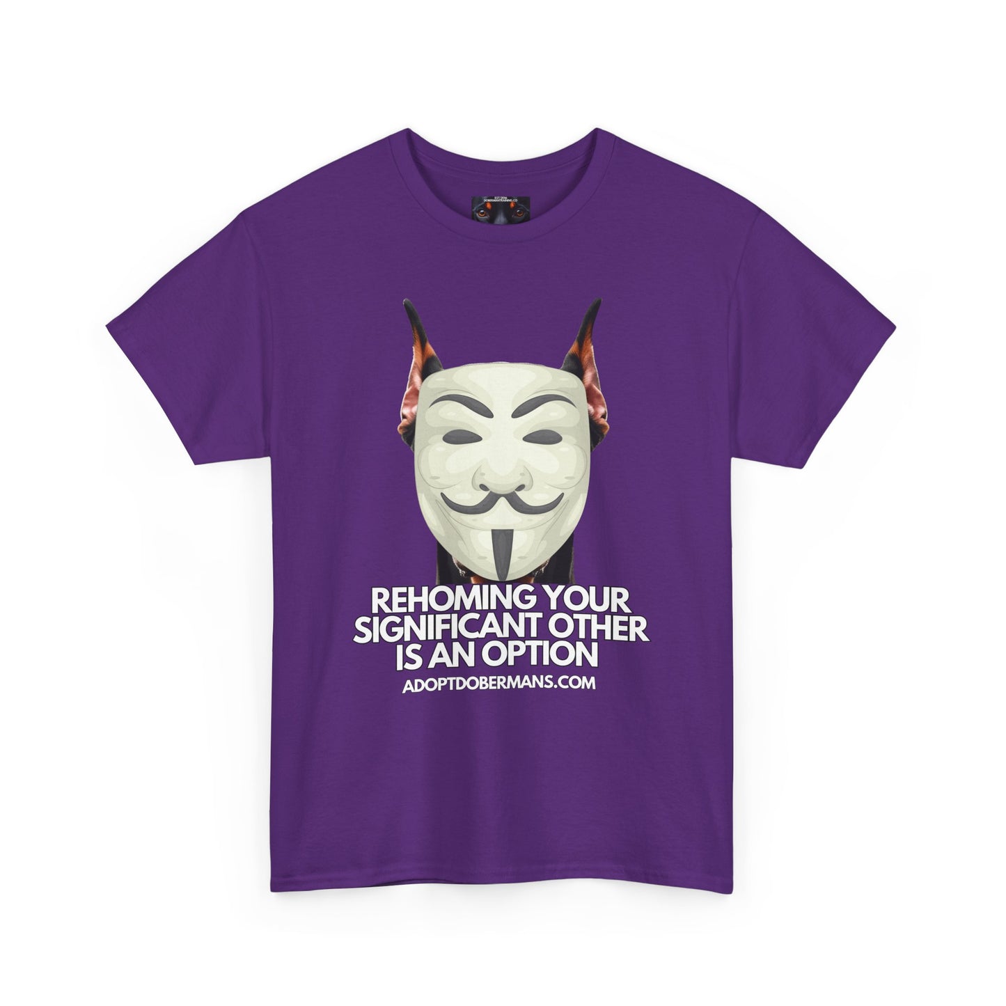 Adopt R2 Private Lable Unisex Heavy Cotton Tee