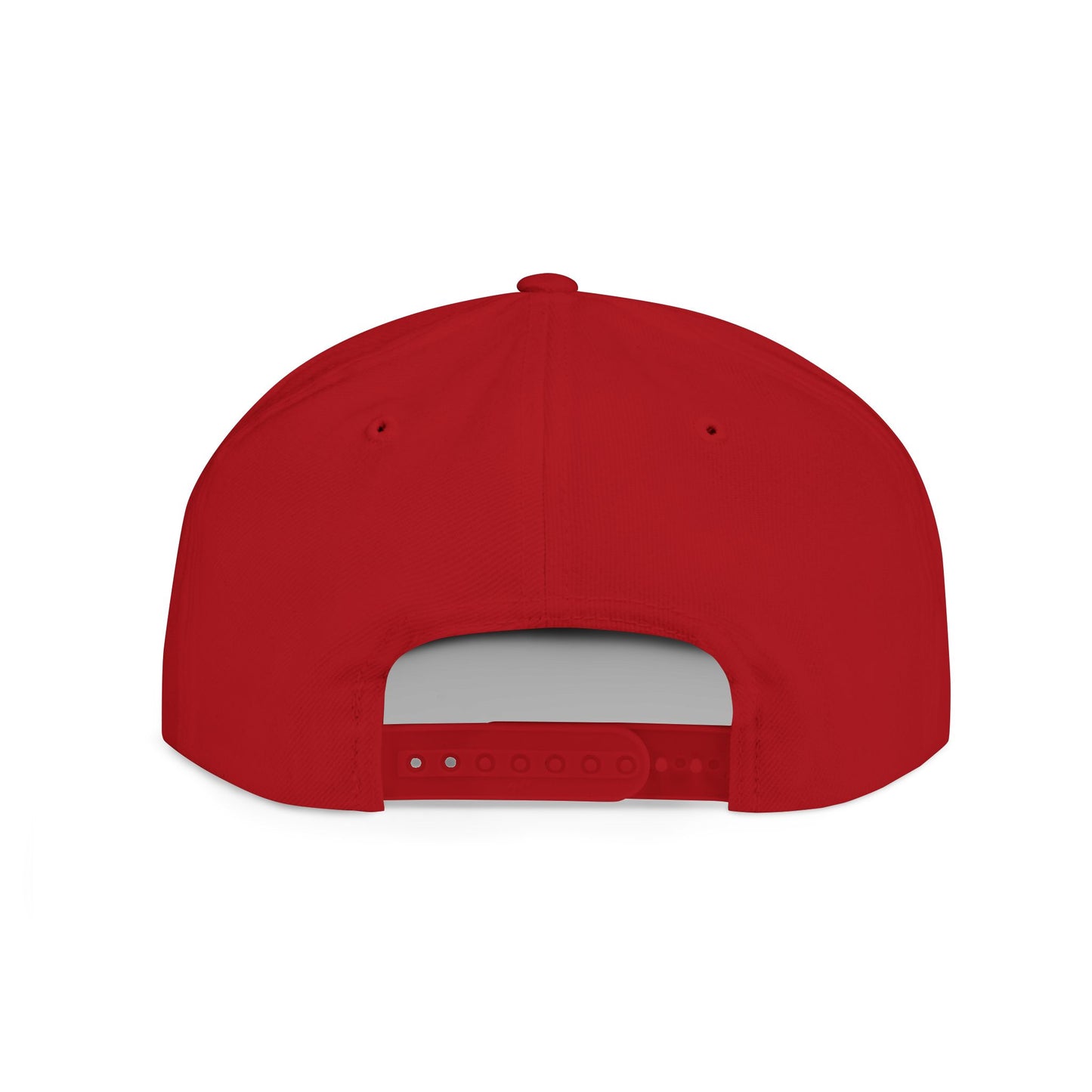 Custom Dog Silhouette Flat Bill Snapback Cap - Stylish Pet Lover Hat