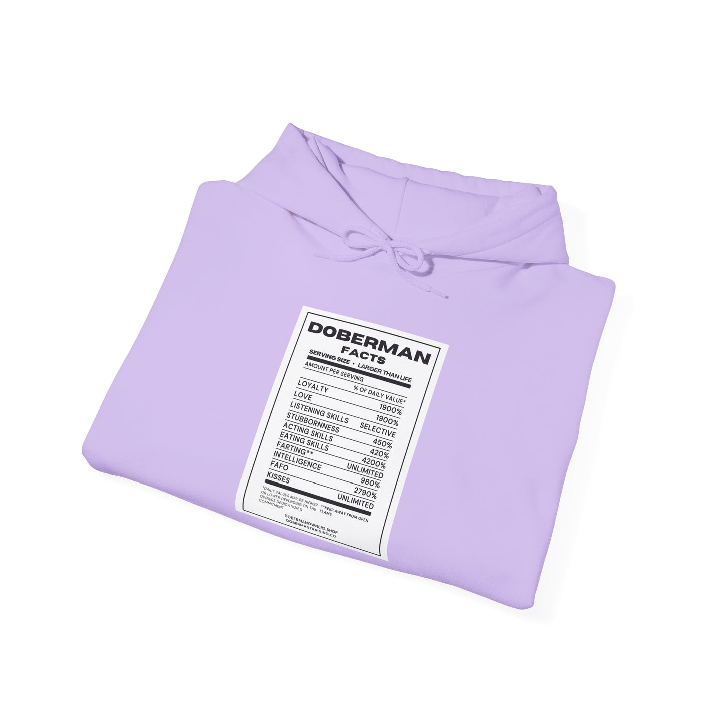 Doberman Facts 1 Unisex Heavy Blend™ Hooded Sweatshirt