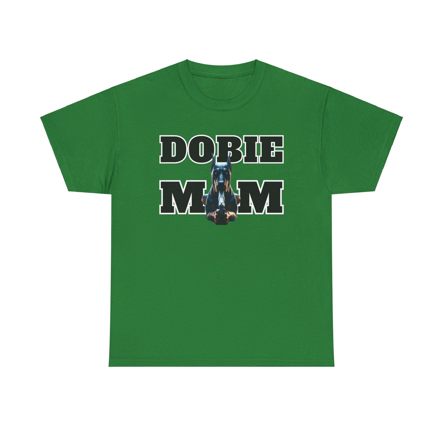 Dobie Mom 06 2025 Unisex Heavy Cotton Tee