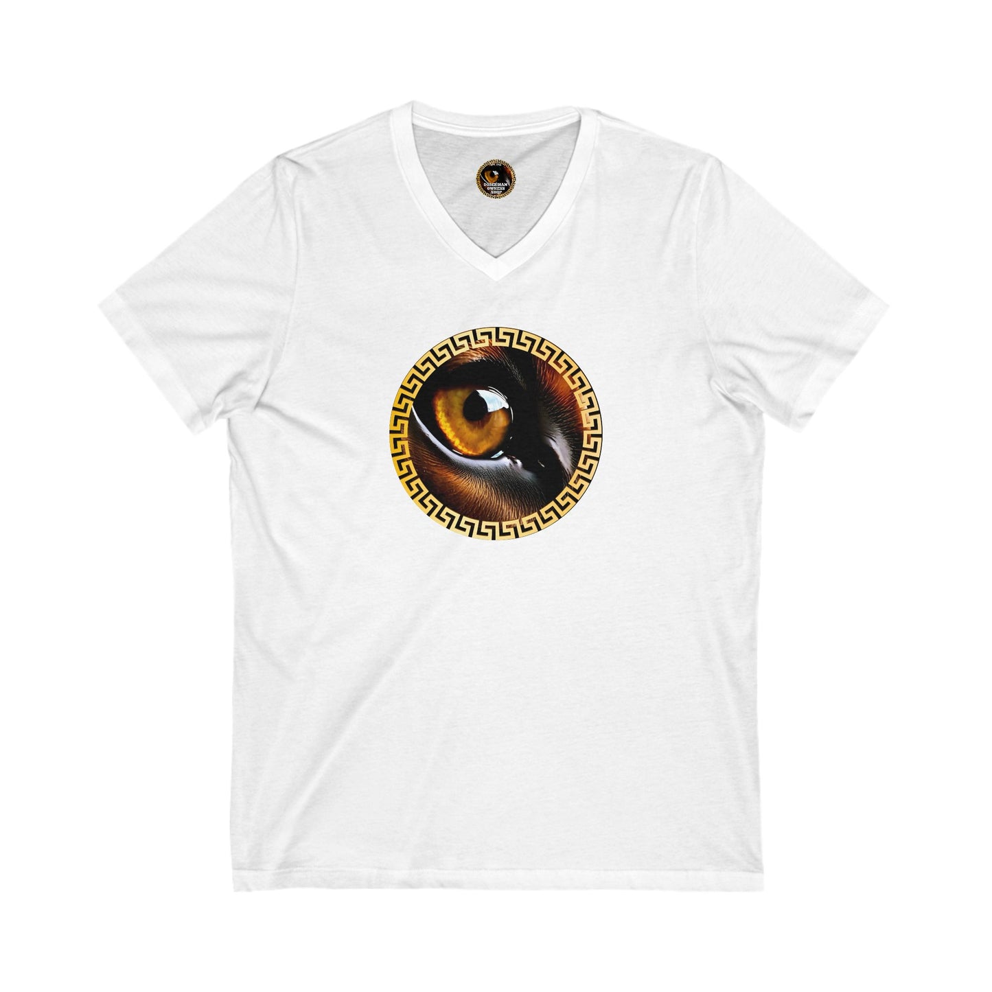 DTT 9 Private Label Unisex Jersey Short Sleeve V-Neck Tee