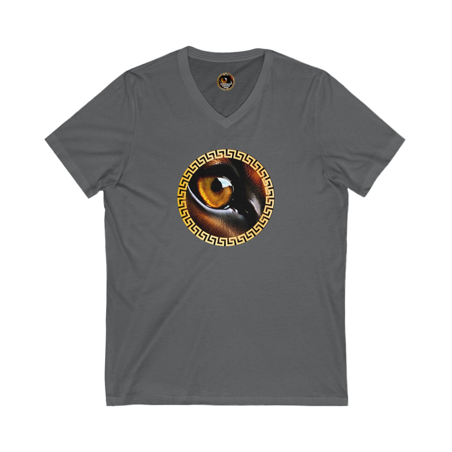 DTT 9 Private Label Unisex Jersey Short Sleeve V-Neck Tee