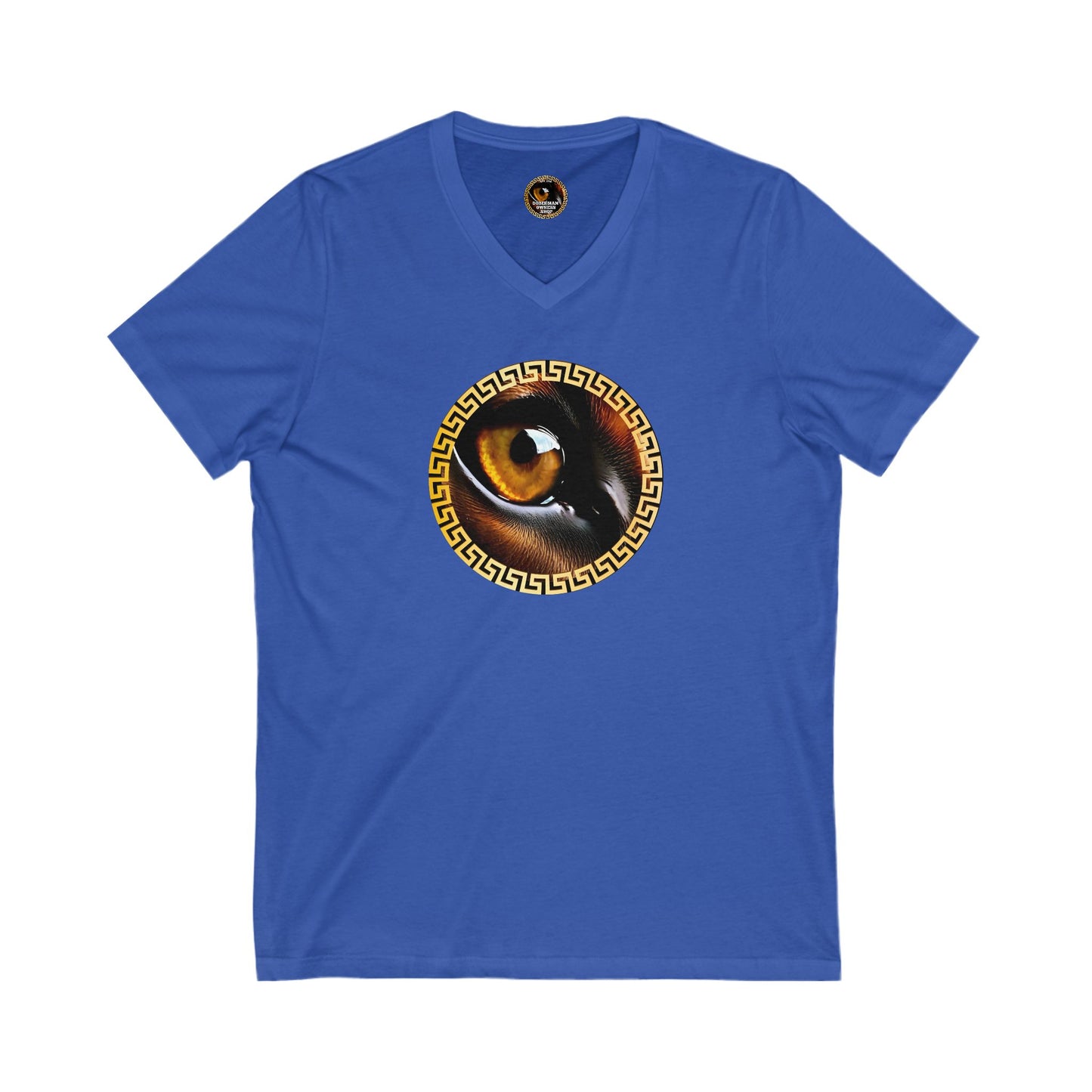 DTT 9 Private Label Unisex Jersey Short Sleeve V-Neck Tee