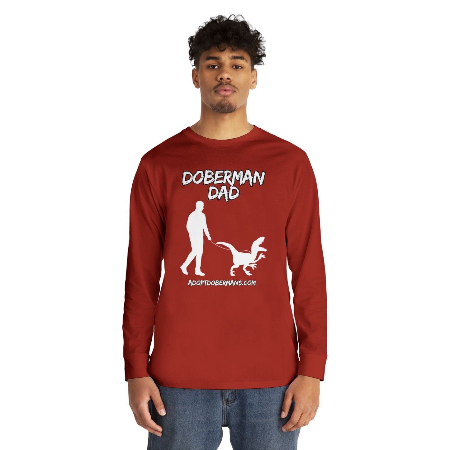 Adopt Dad 11 | Long Sleeve Crewneck Tee