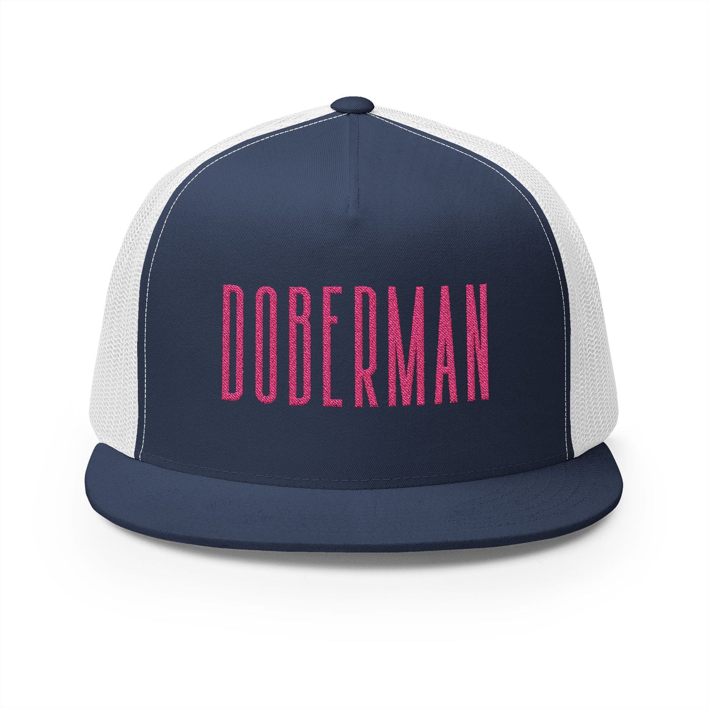 Doberman 2 Panel Trucker Cap