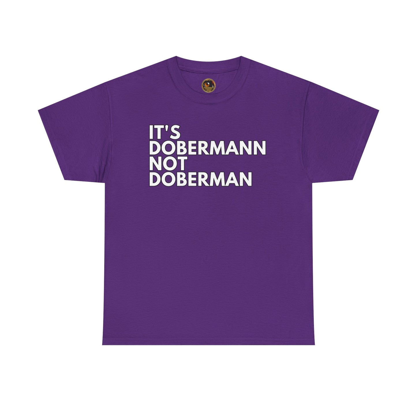 It's Dobermann 1 Private Lable Unisex Heavy Cotton Tee