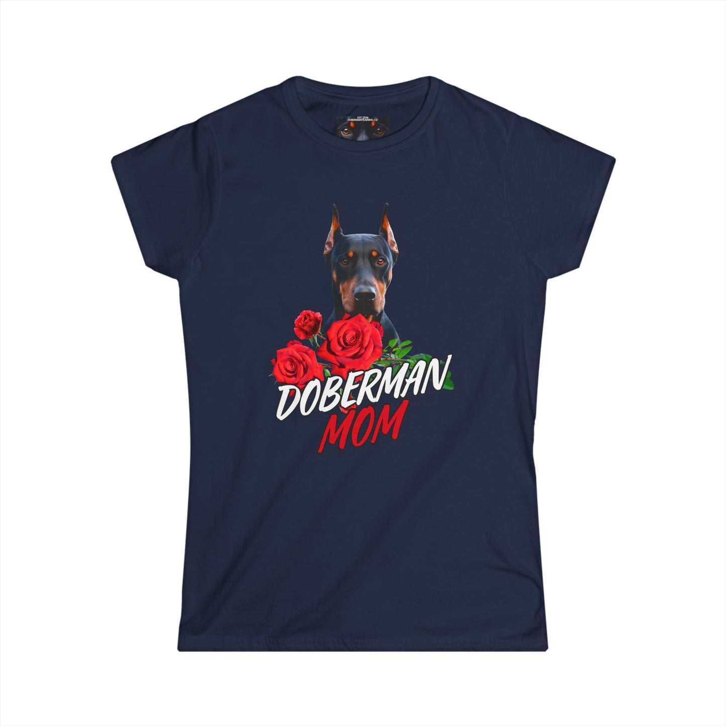 Doberman 4 Women's Softstyle Tee