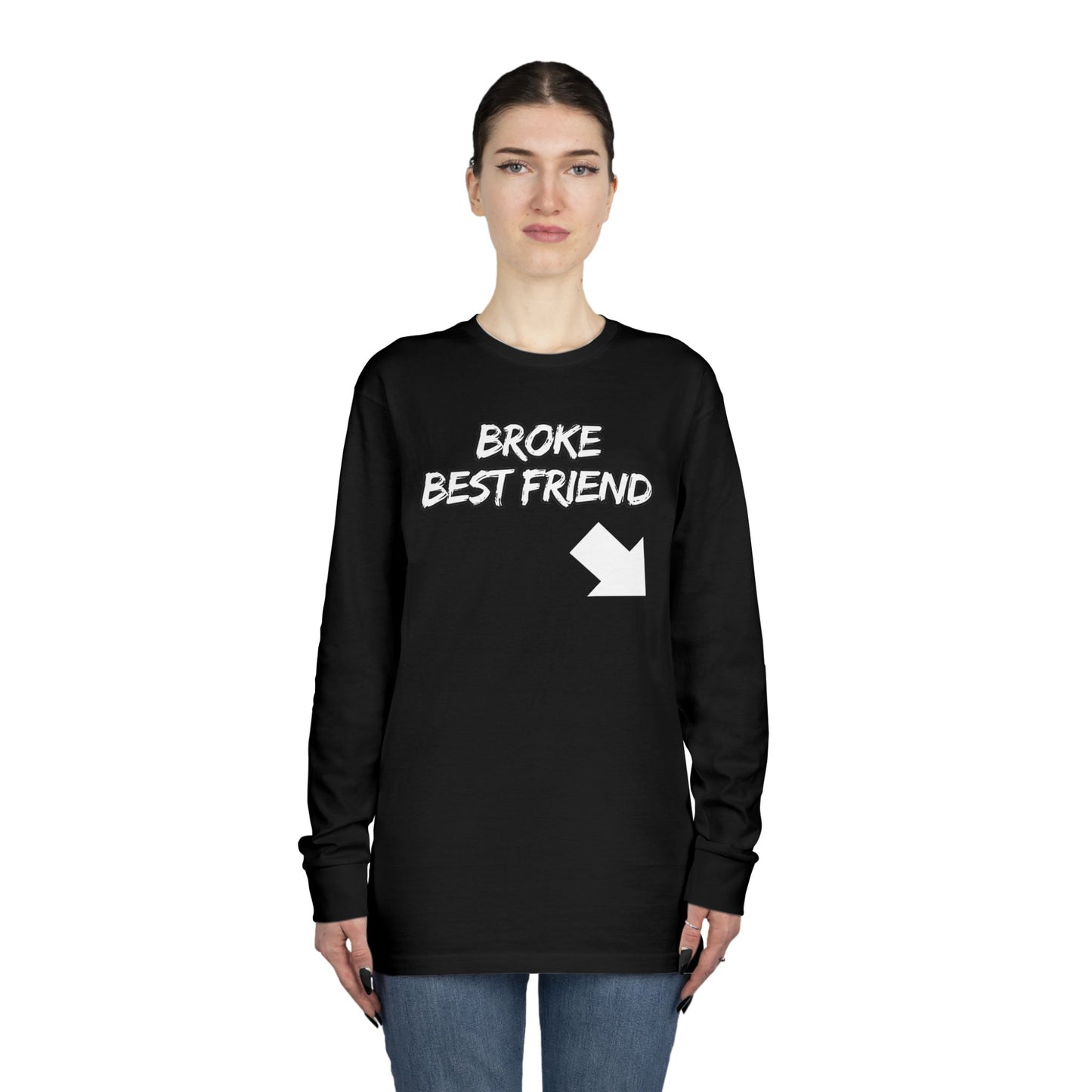 Bestfriend 1| Long Sleeve Crewneck Tee
