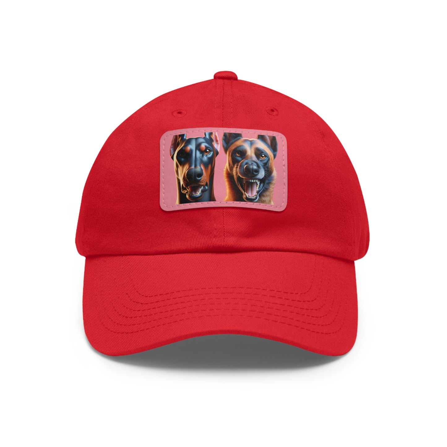 FA & FO 1 Dad Hat with Leather Patch (Rectangle)
