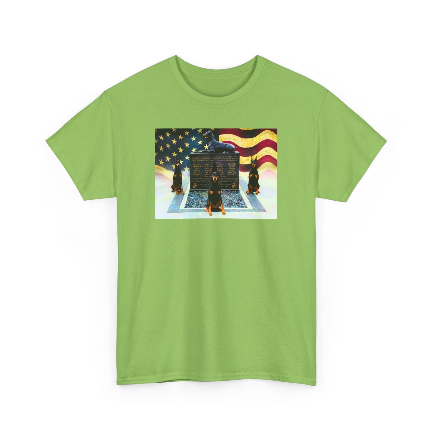 Doberman Memorial 1 2025 Unisex Heavy Cotton Tee