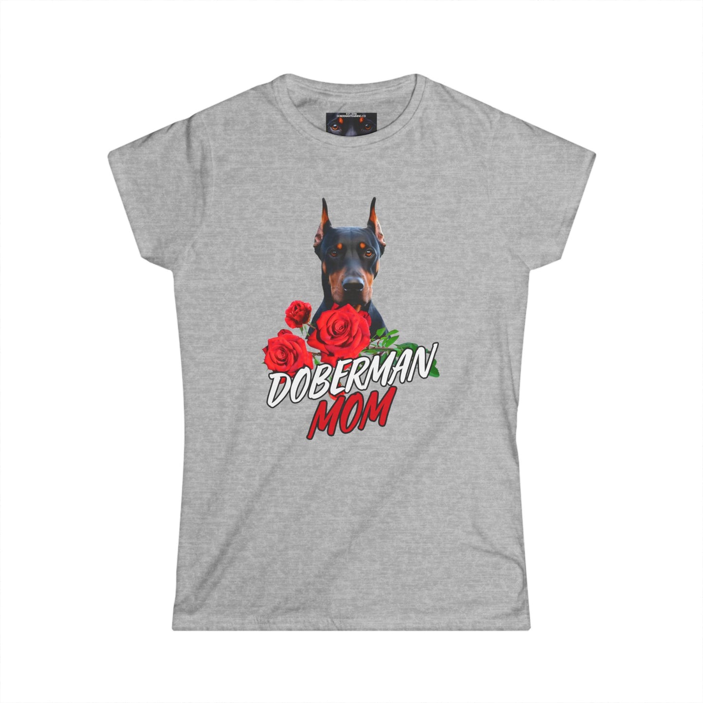 Doberman 4 Women's Softstyle Tee