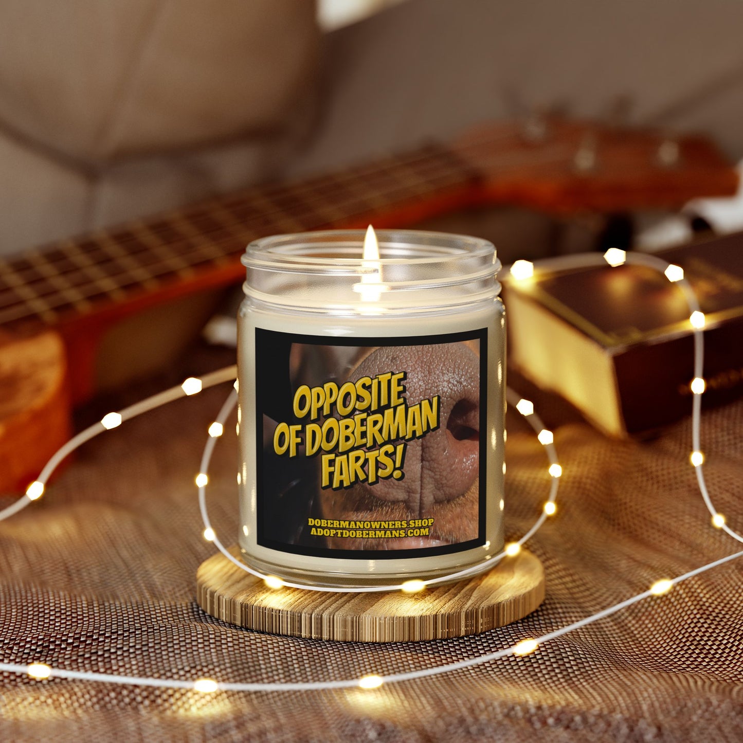 OODF Scented Coconut Apricot Candles (4oz, 9oz)