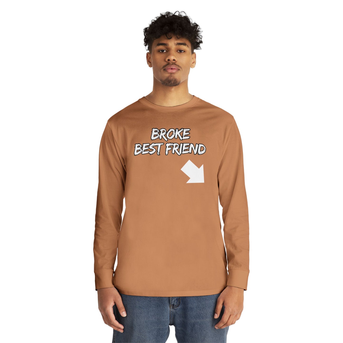 Bestfriend 1| Long Sleeve Crewneck Tee