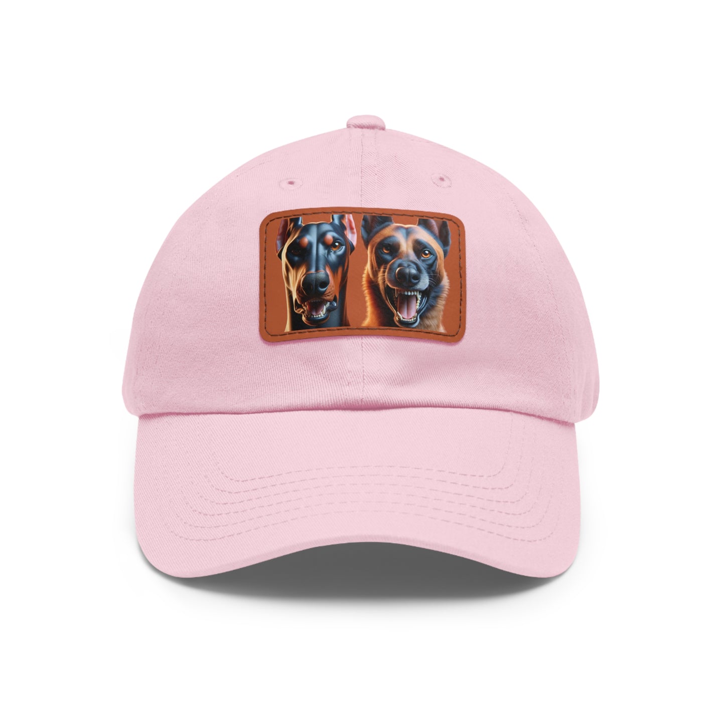 FA & FO 1 Dad Hat with Leather Patch (Rectangle)