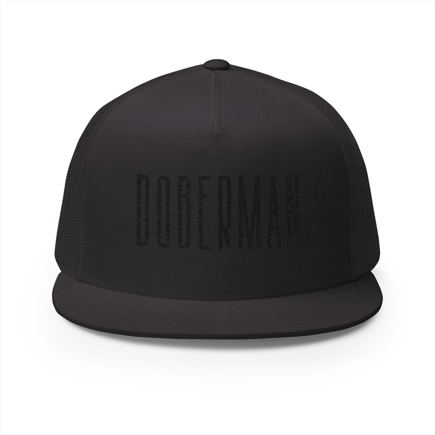 Doberman 1 Panel Trucker Cap