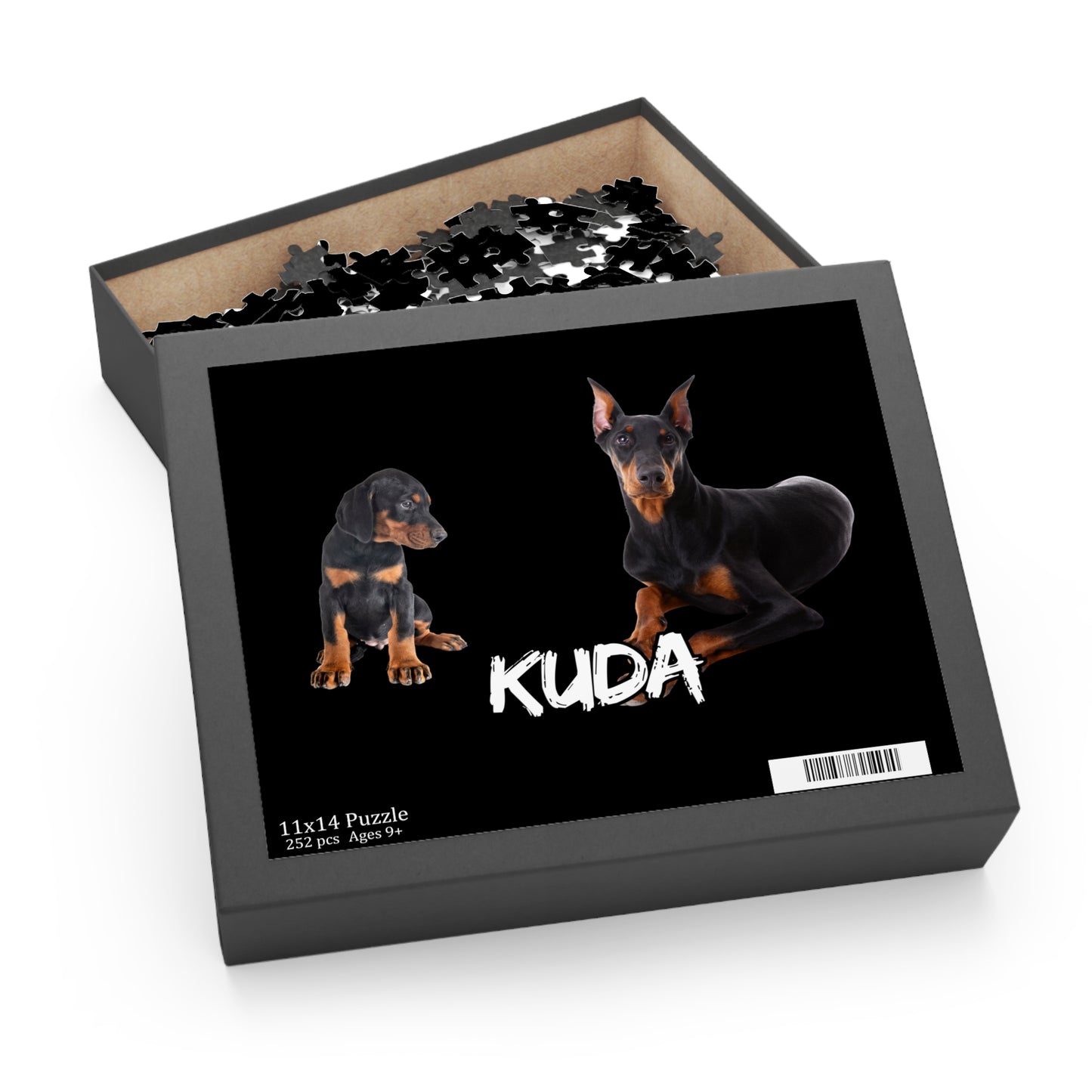 Custom image & text Limited Edition Doberman Community Jigsaw Puzzle 14