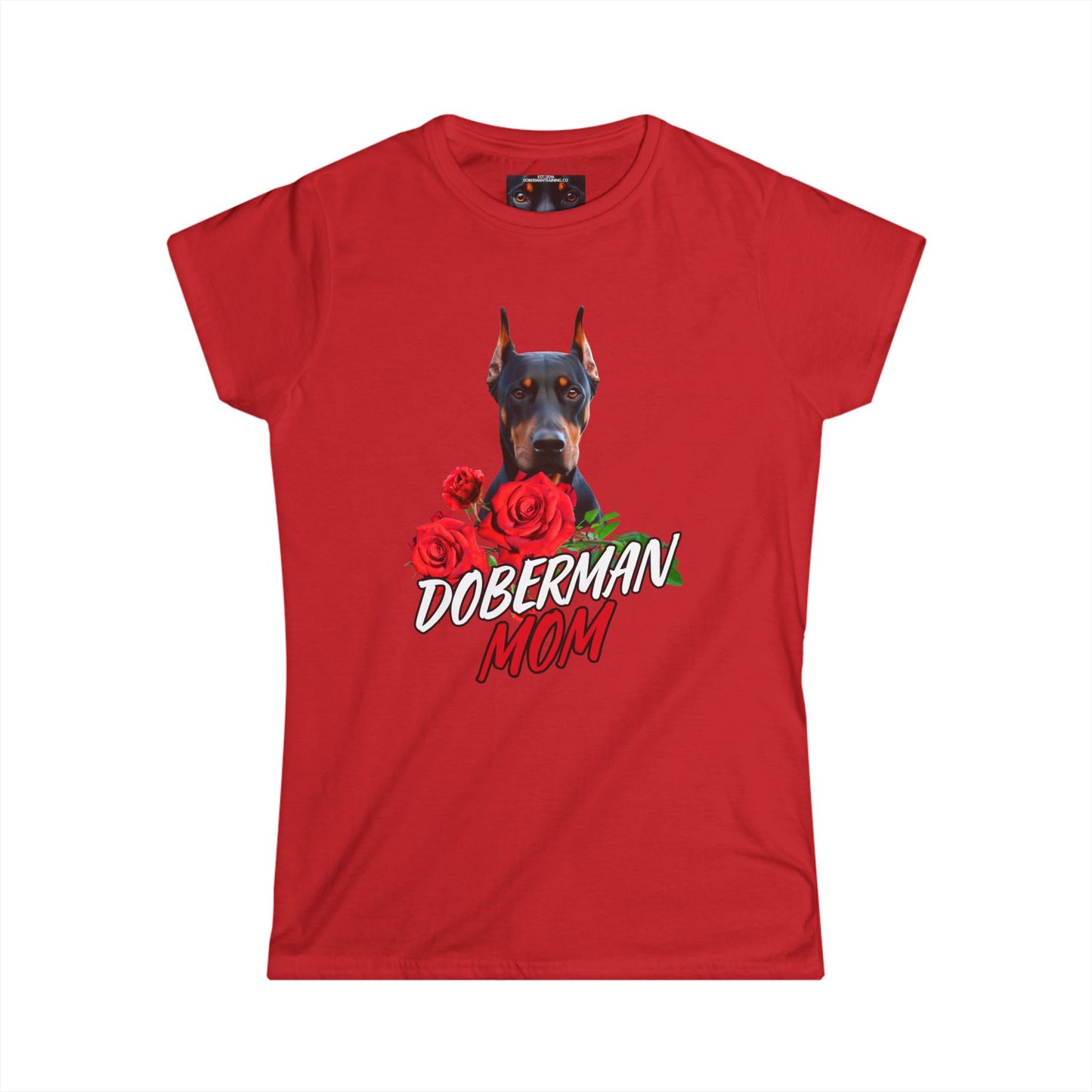 Doberman 4 Women's Softstyle Tee