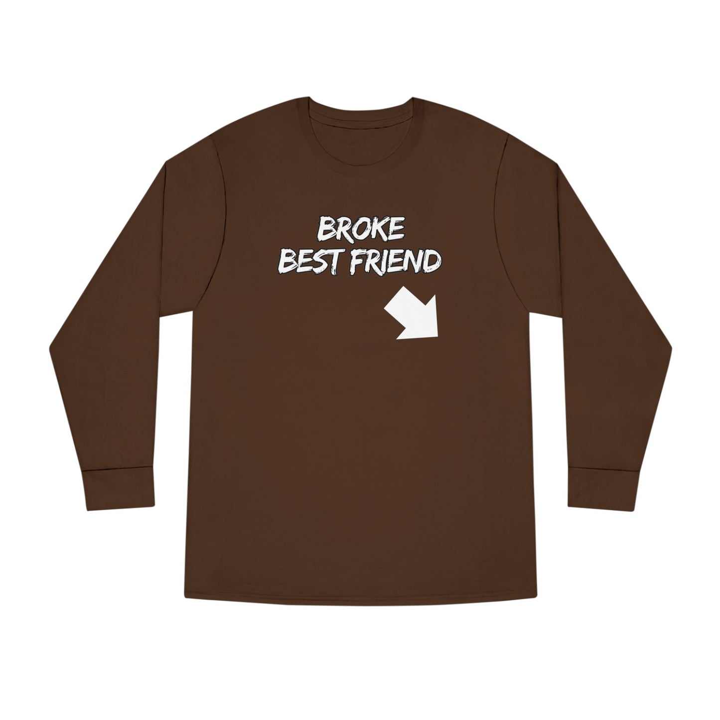 Bestfriend 1| Long Sleeve Crewneck Tee