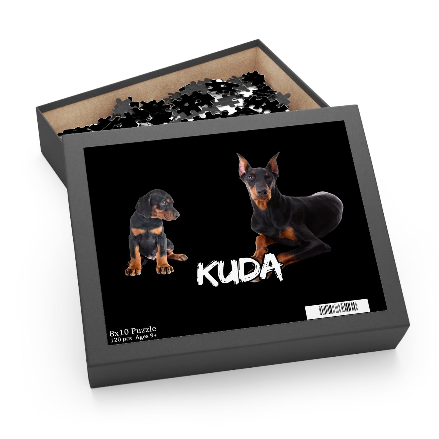 Custom image & text Limited Edition Doberman Community Jigsaw Puzzle 14