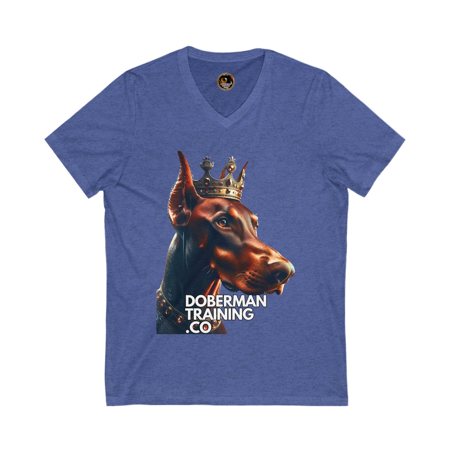 DTT 3 Private Label Unisex Jersey Short Sleeve V-Neck Tee