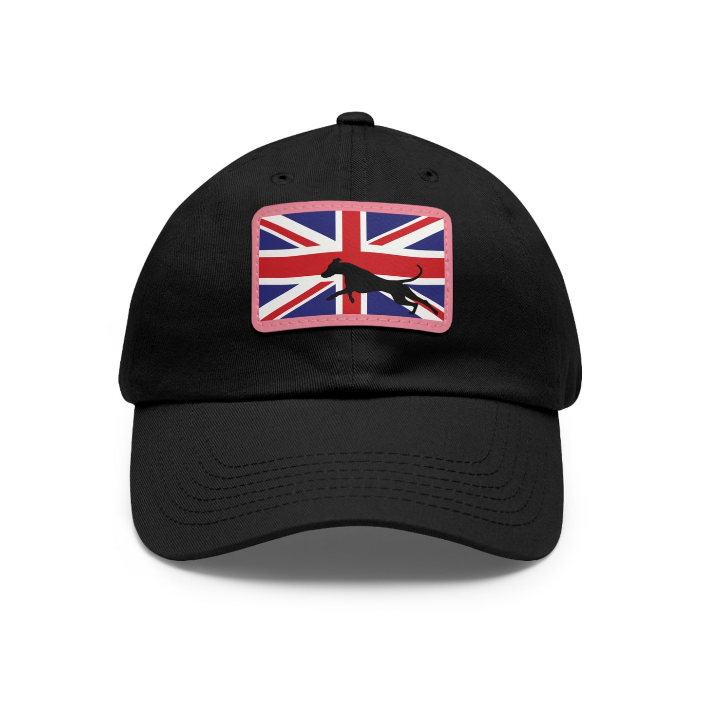 Doberman UK Protect 2 Dad Hat with Leather Patch (Rectangle)