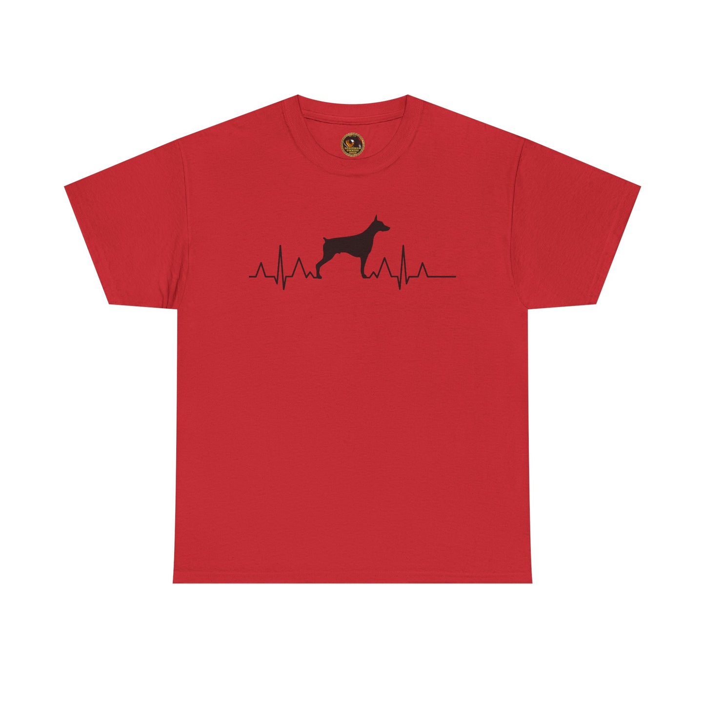 Heartbeat 1 Private Lable Unisex Heavy Cotton Tee