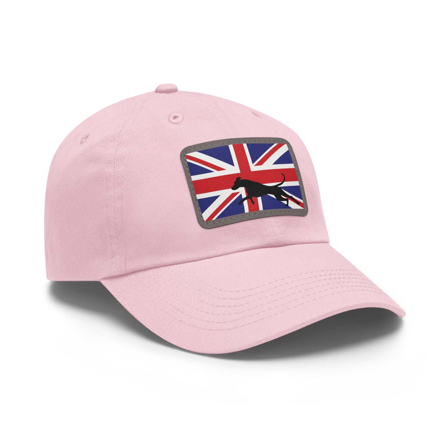 Doberman UK Protect 2 Dad Hat with Leather Patch (Rectangle)